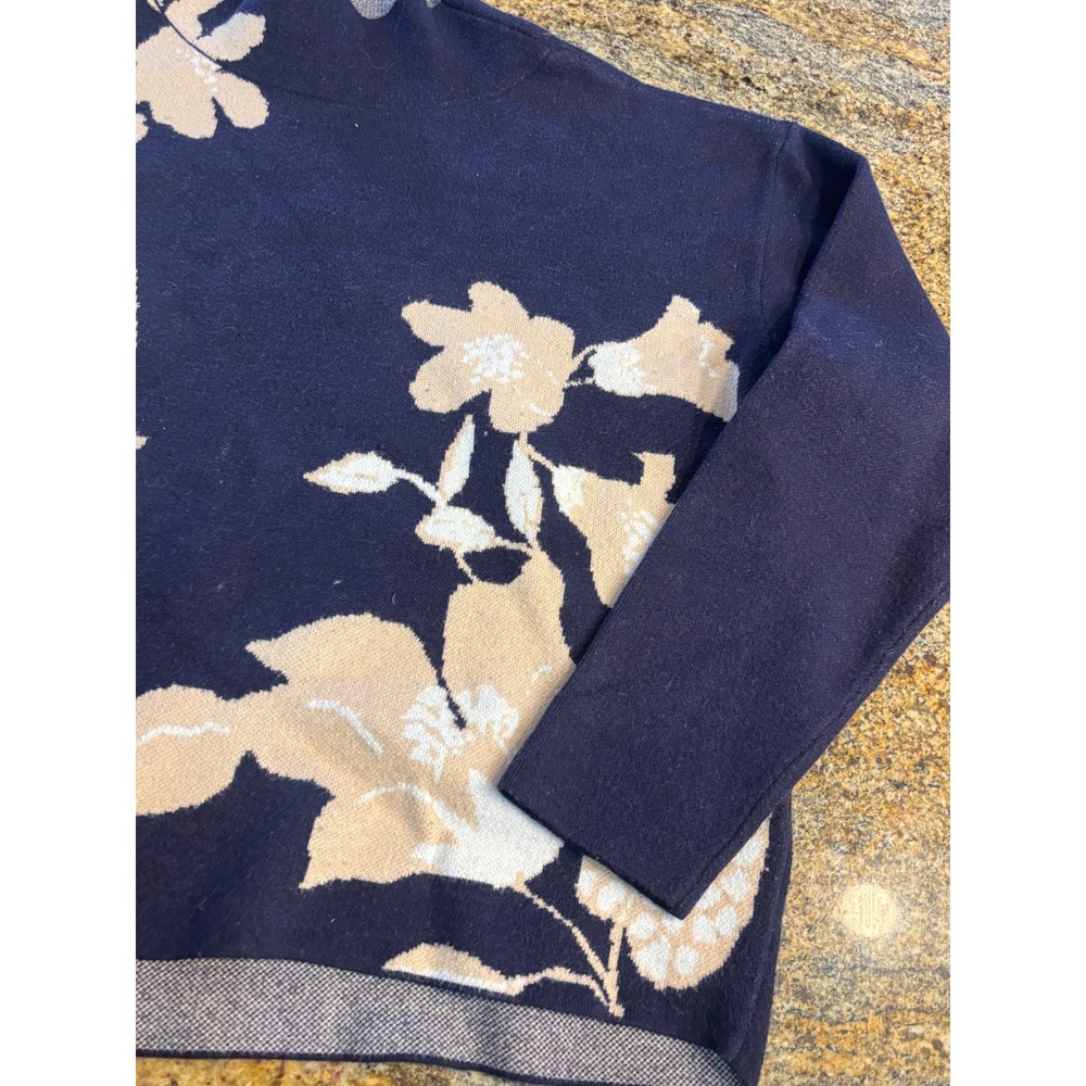 Anthropologie Maeve Carys Jo Faulkner Mock Neck Sweater Medium - Picture 4 of 11